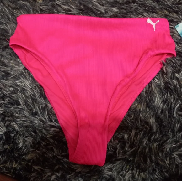 Bright Pink Puma Bikini Set - Picture 5 of 8